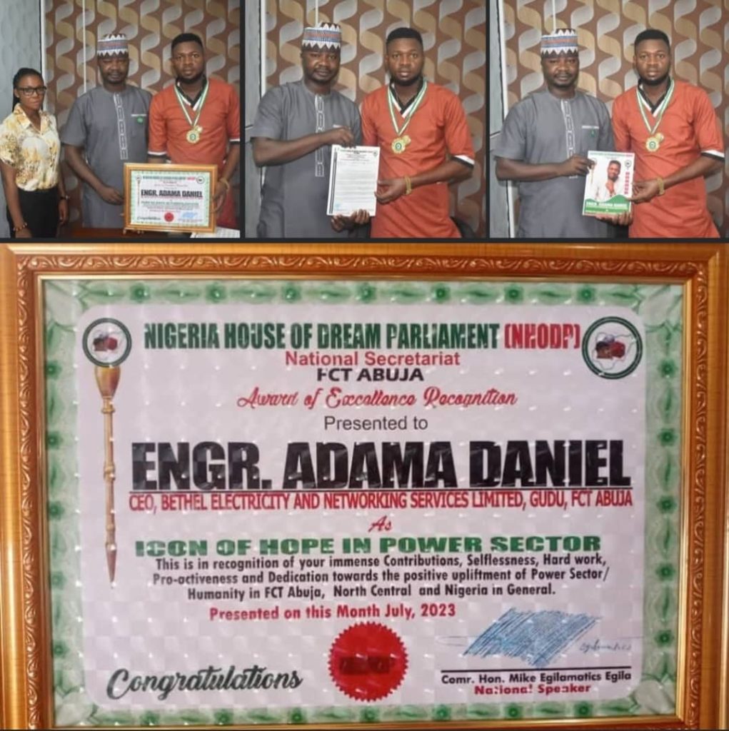 Awarding-adama-daniel