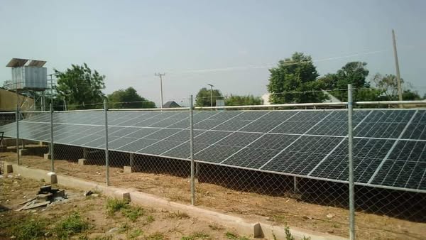 Bethel Solar Power engineers installing solar panels on a Nigerian home